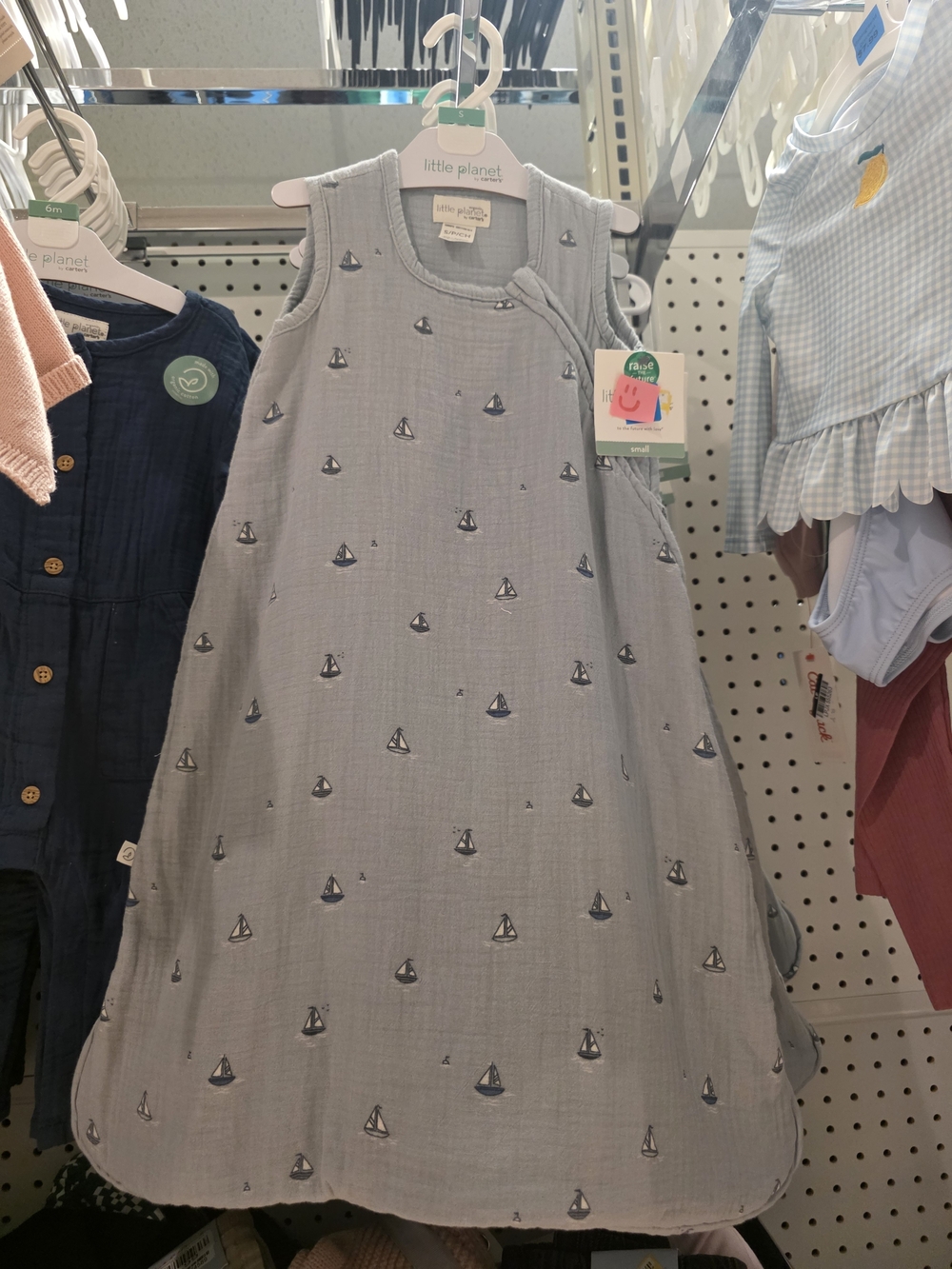 Light Blue Nautical Sleep Sack - Kids Pajamas
